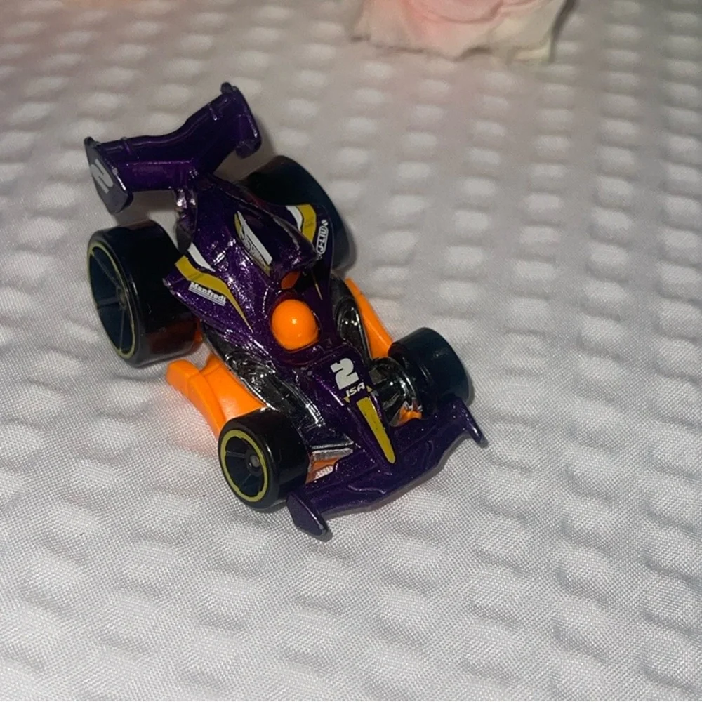 2017 Hot Wheels 29/365 Tarmac Attack Metalflake Purple Tooned 9/10 Loose